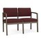 Lesro Lenox 2 Seat Tandem Seating W/ No Center Arm, 43.5 in W 24.5 in L 32 in H LS2101 - alternate 1